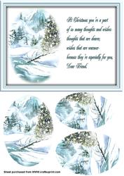 Christmas Snow Scenery