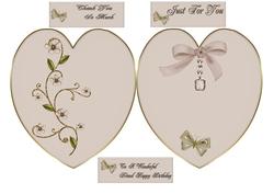 Heart Shaped Card
