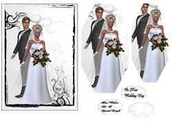Bride and Groom Wedding Day