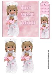 Get Well Soon Easel Card