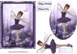 Purple Ballerina Fairy