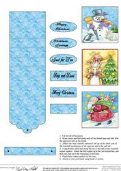Christmas Waterfall Card