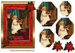 Christmas Girl with Candle