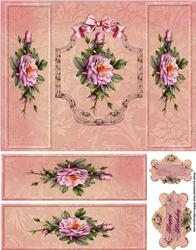 Pink Rose Gate Fold