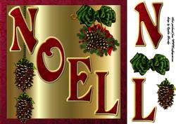 Christmas 8x8 Noel