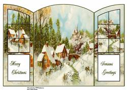 Christmas Gatefold Card