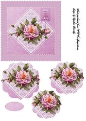 Roses Lace and Pearls