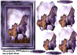 Bracket Shaped Horses