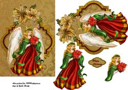 Christmas Angel Quick Card