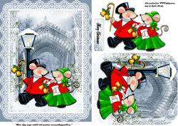 Christmas Mouse Couple