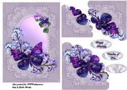 Lavender Lace and Pearls