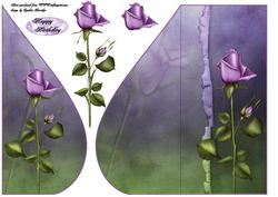 Teardrop Decoupage