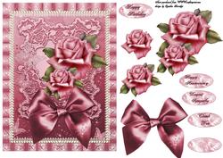Deep Pink Roses