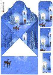 Christmas Church Diamond Top