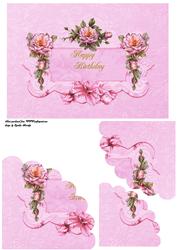 7x5 Pink Roses