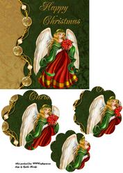 Christmas Angel Square