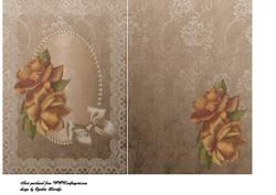 Oval Pearls and Lace Insert