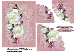 White Rose and Lace