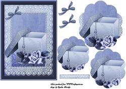 Blue Lace and Pearls