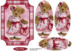 Cute Teddy Birthday