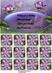 Lavender Roses and Teabag Folding