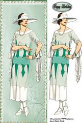 Lady in Green Dl
