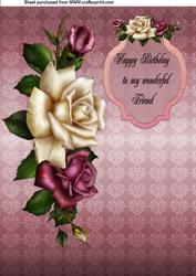 A4 Wonderful Friend