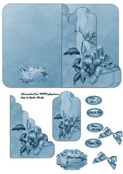 Blue Rose Pocket Sheet