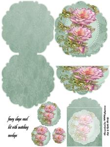 Mint and Butterflies Easel Kit