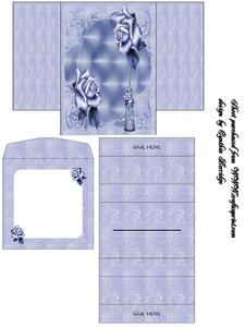 Blue Rose Gate Fold Kit