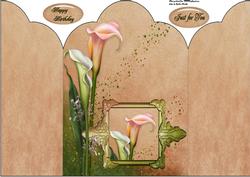 Large Gatefold Lily