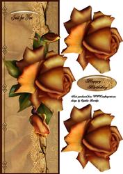Flame Rose Over the Edge Dl