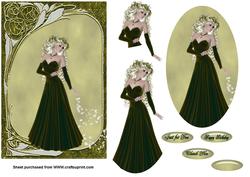 Lady in Olive