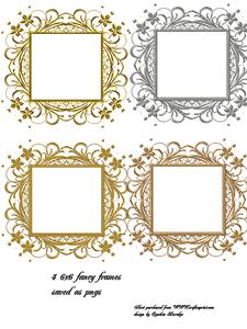 6x6 Fancy Frames