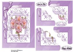 Lavender Framed Roses