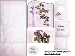 Pink Blossom Easel Draw Kit