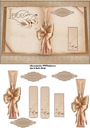 Wedding Book and Bookmark