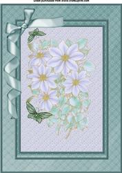 A4 Painted Flowers