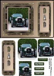 Dad Vintage Car