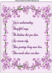 A4 Mothers Day Verse