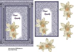 Cream Lily Sympathy