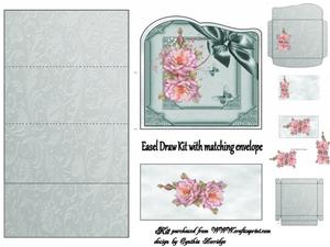 Mint and Rose Easel Draw Kit