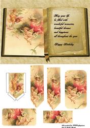Faes Birthday Book Pocket and Bookmark