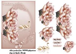Swans and Roses