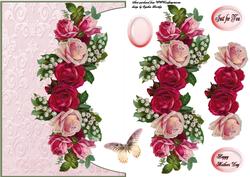 Double Roses Inverted Card