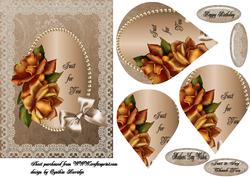 Teardrop Pryamage Roses