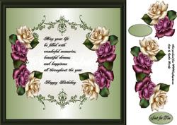 8x8 Birthday Verse