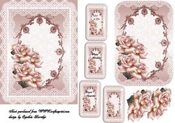 Roses and Lace with Tags