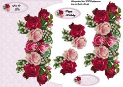 Vintage Roses Decopage