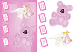 Baby Girl Stork